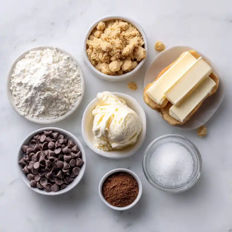 Broma Bakery Cookie Dough Ice Cream Sandwich ingredients