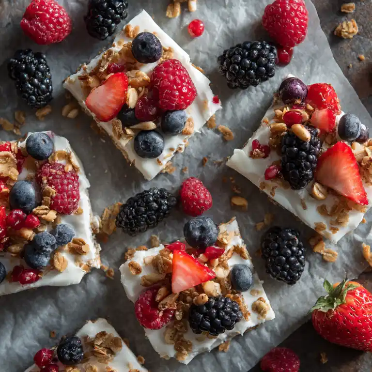 Frozen Greek Yogurt Bark