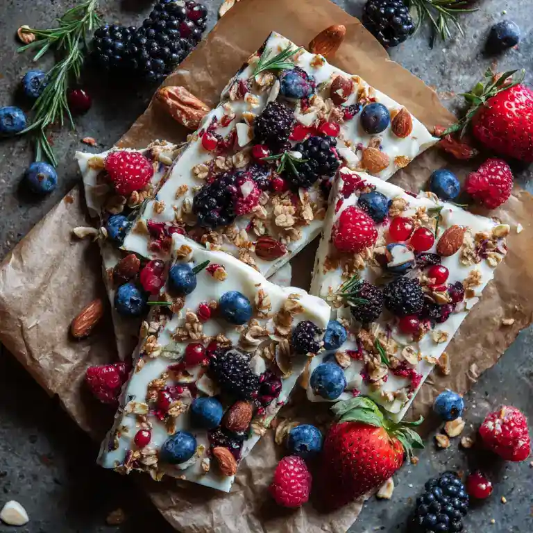 frozen yogurt bark recipe